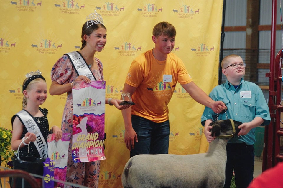 FCMA_2025_11XX_Website_StoryBodyImage2_960x640_2025HancockCountyPossAbilities_FINAL Farm Credit Mid-America Community Investment in Indiana