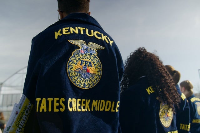 FFA members supported by Farm Credit Mid-America Community Investment Program