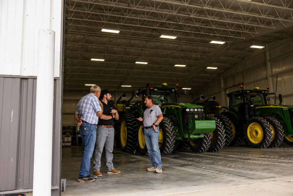 Crop Insurance agent helps customers make informed crop insurance policy decisions.