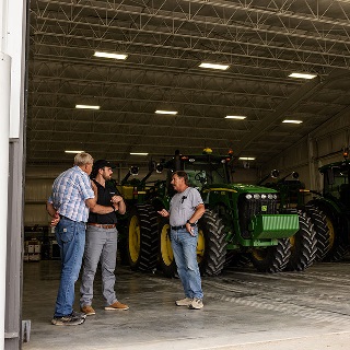 Crop Insurance agent helps customers make informed crop insurance policy decisions.