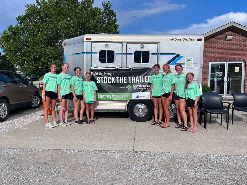 Sullivan County participants in the 2026 Fight the Hunger, Stock the Trailer food drive