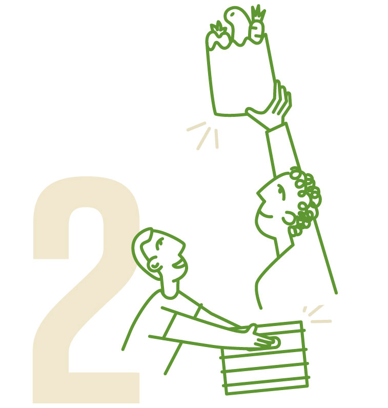 Farms to Food Banks, step 2