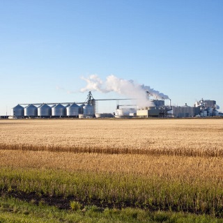Ethanol plant.
